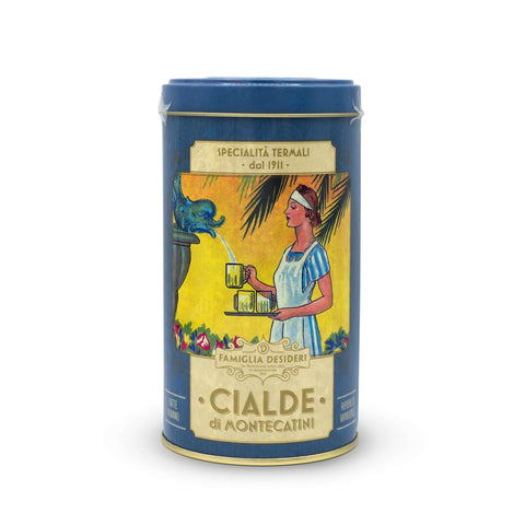 Famiglia Desideri - Minicialde di Montecatini 20 pz 120g Confezione Vintage Dolci Famiglia Desideri Blu