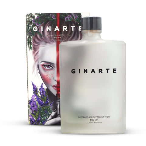 GinArte Dry Gin by UMAN 43.5° 70cl Giftbox Gin Distillerie Francoli