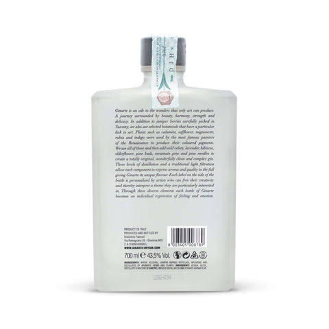 GinArte Dry Gin by UMAN 43.5° 70cl Giftbox Gin Distillerie Francoli   