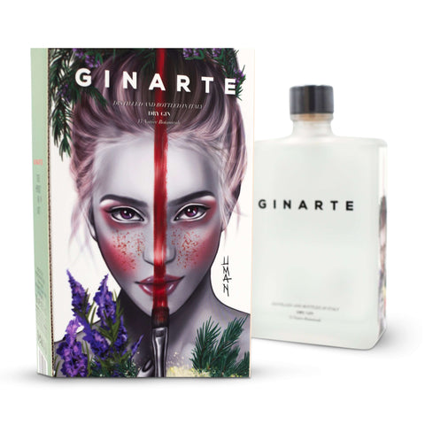 GinArte Dry Gin by UMAN 43.5° 70cl Giftbox Gin Distillerie Francoli