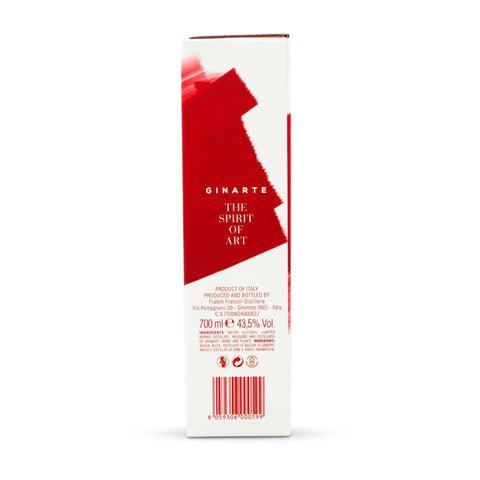 GinArte Pomegranate 43.5° 70cl Giftboxl Gin Distillerie Francoli
