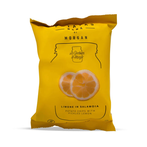 Patatas Nana - Chips Morgan Limone Fermentato 40g Snack Patatas Nana