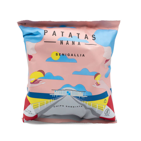 Patatas Nana - Chips Sabbiate 50g Snack Patatas Nana