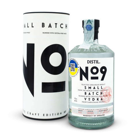 Vodka N°9 DISTIL 40° 70cl Giftbox Vodka Staritsky Levitsky