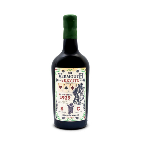 Silvio Carta Vermouth Bianco Servito Vermouth Silvio Carta