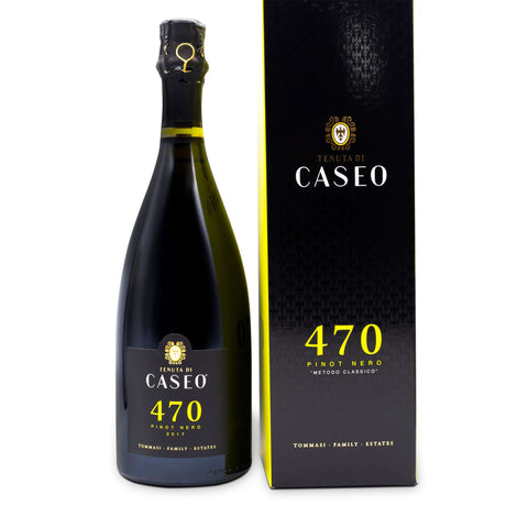 Caseo Pinot Nero Brut 470 2017 Sparkling Caseo