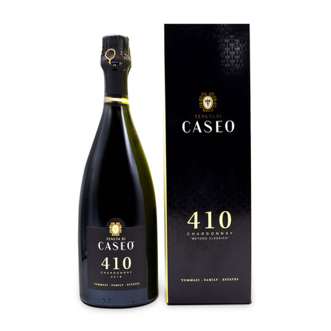 Caseo Chardonnay Brut 410 2017 Sparkling Caseo
