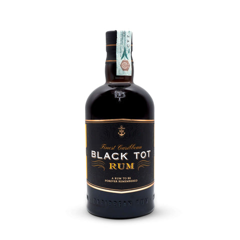 Black Tot Finest Caribbean Rum Carribean Black   