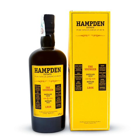 Hampden Estate Lrock 2016 5YO Rum Hampden