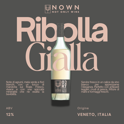 06 RIBOLLA GIALLA IGT 12% Vino Sfuso NOWN - Not Only Wine